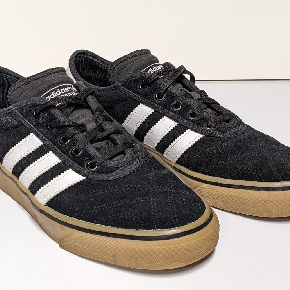 Adidas Skateboarding Sneakers Black Suede [9 1/2]